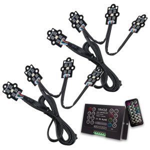 Chevrolet Silverado HD 3500 Headlight DRL Upgrade Kit - ORACLE Lighting - ColorSHIFT 2.0 - RGB+W - `20-`21